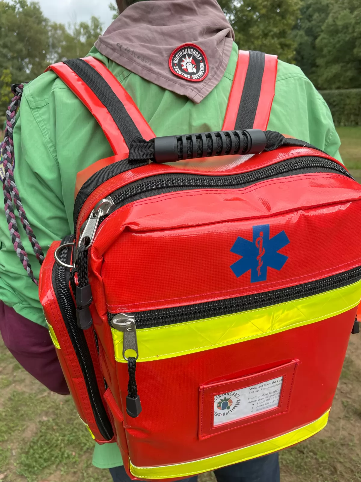 Nieuwe EHBO-tas voor de Welpen Nieuwe EHBO-tas voor de Welpen