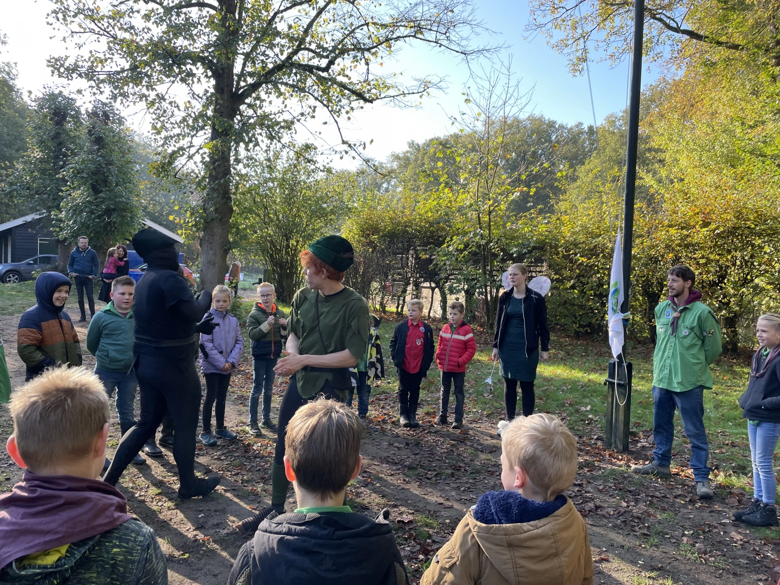 Met Peter Pan op kamp