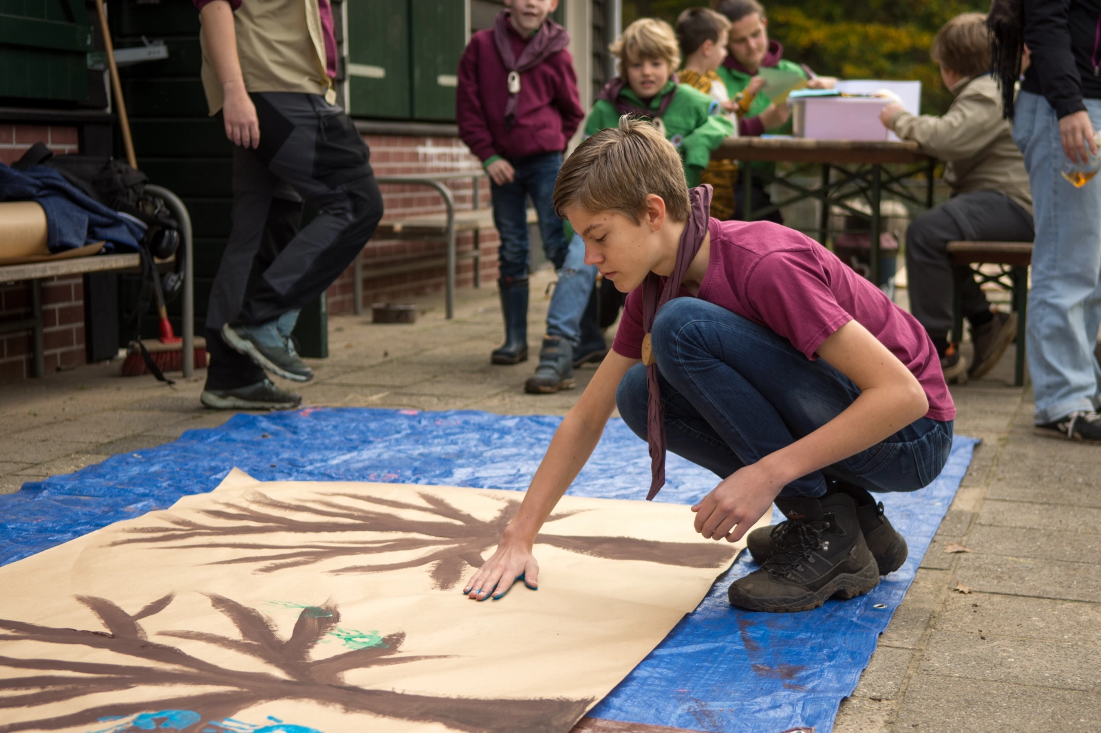 Scouting Graaf Ottogroep en Roothaangroep gaan samen verder!
