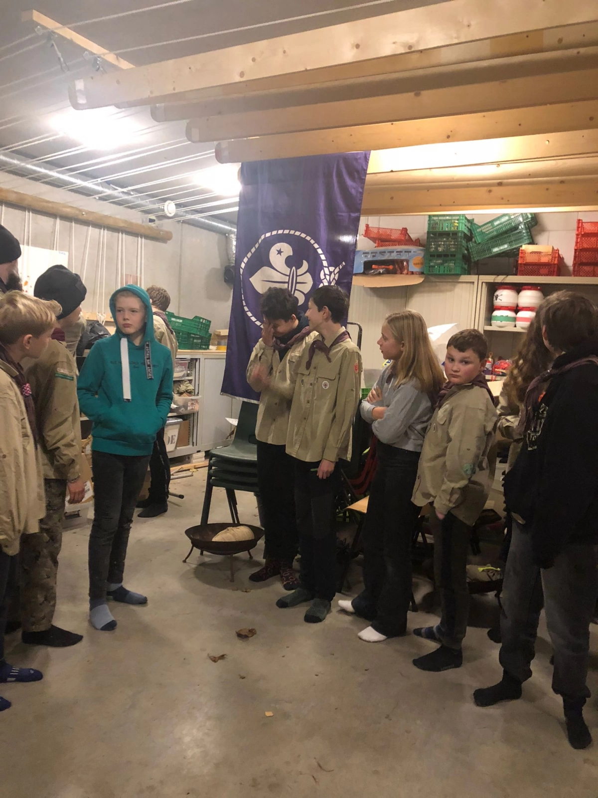 Een pepernotenbende bij de Scouts Een pepernotenbende bij de Scouts