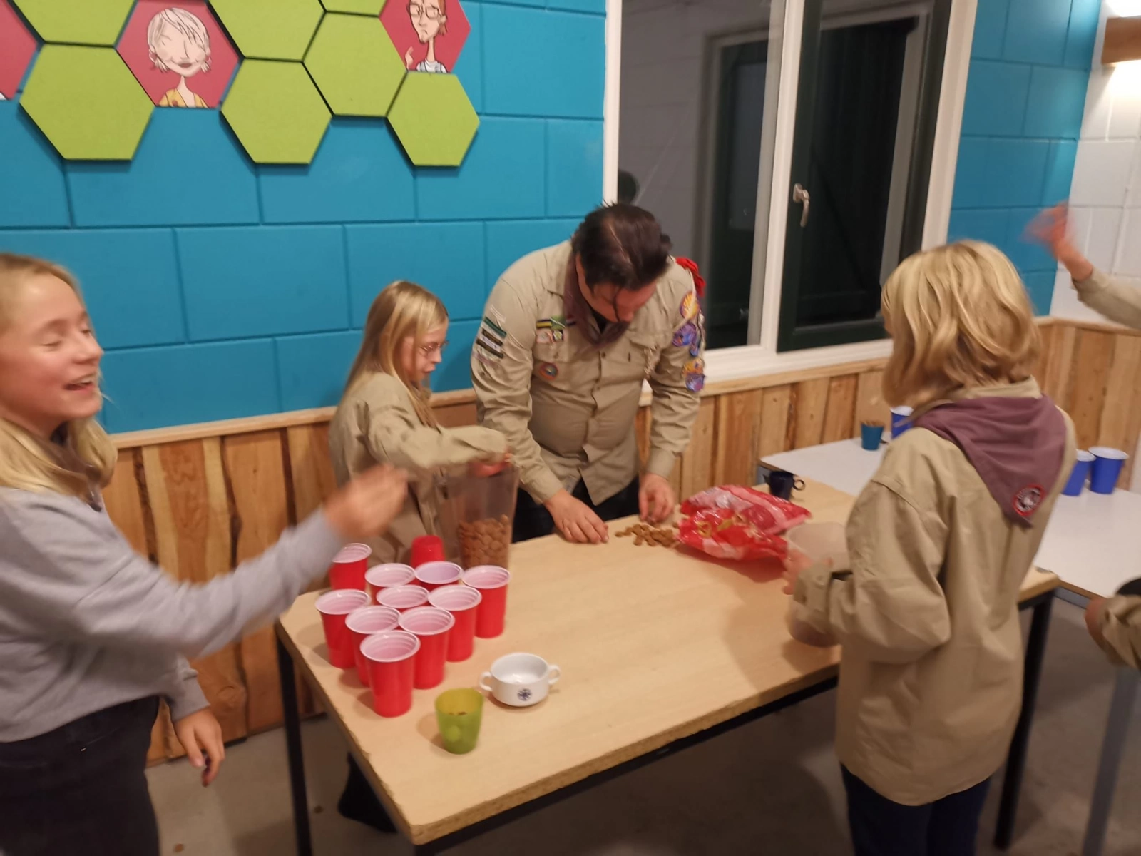 Een pepernotenbende bij de Scouts Een pepernotenbende bij de Scouts