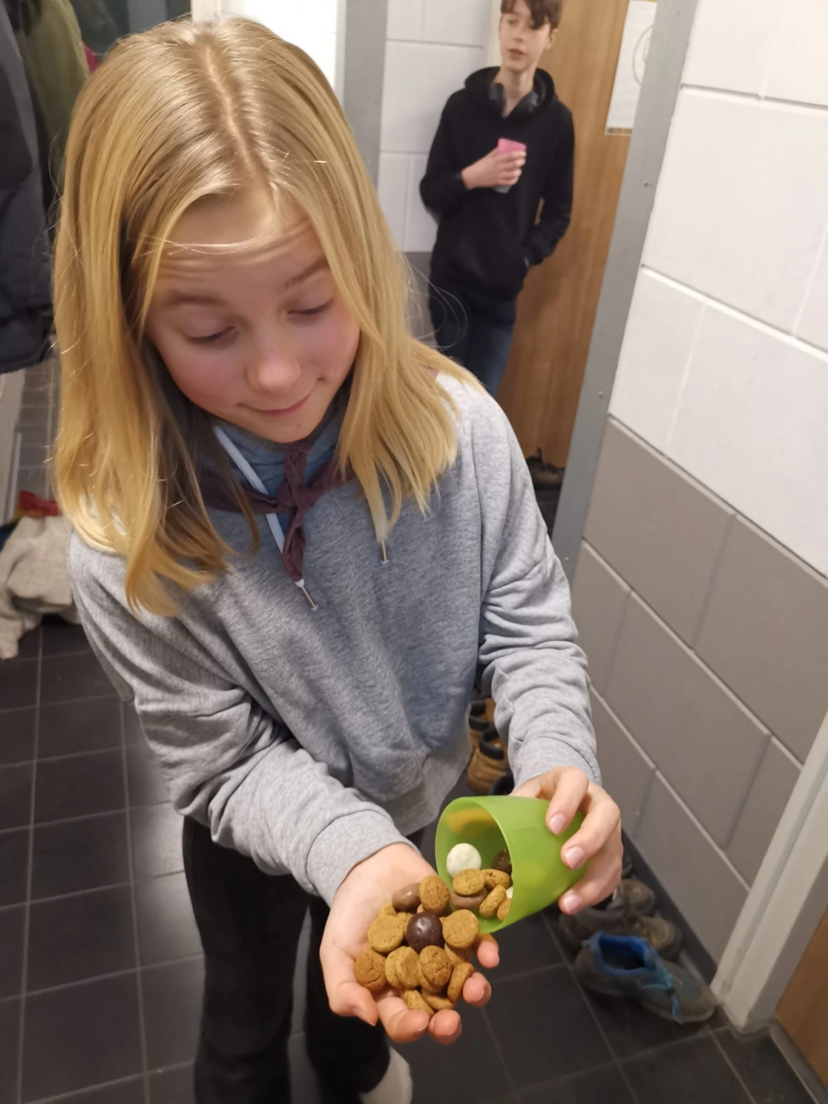 Een pepernotenbende bij de Scouts Een pepernotenbende bij de Scouts