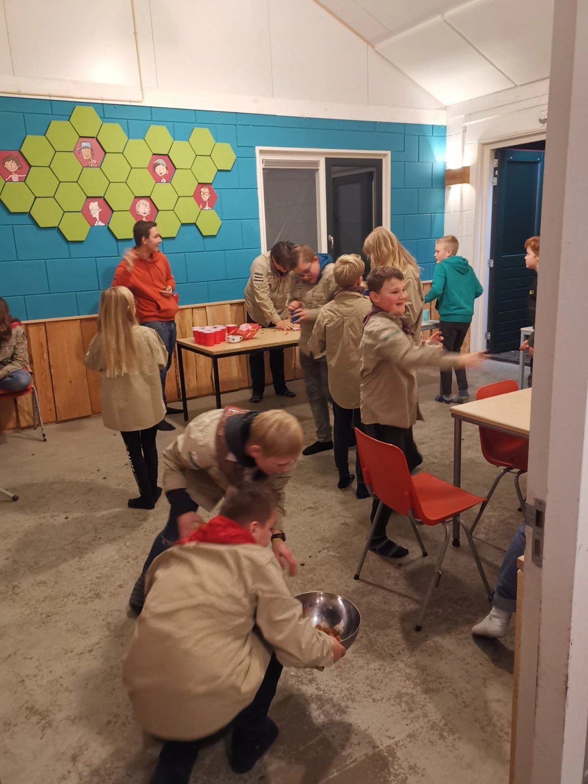Een pepernotenbende bij de Scouts Een pepernotenbende bij de Scouts