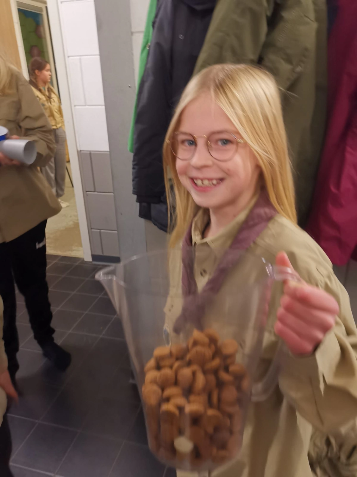 Een pepernotenbende bij de Scouts Een pepernotenbende bij de Scouts