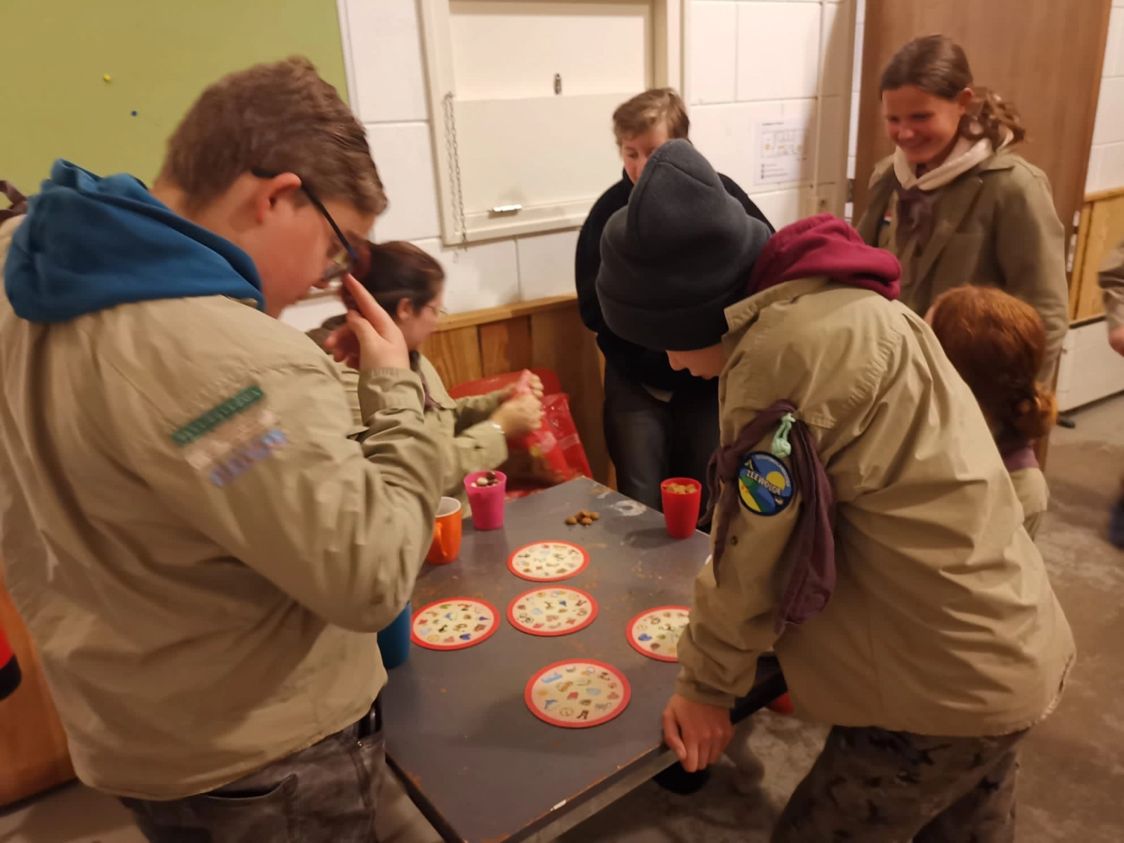 Een pepernotenbende bij de Scouts Een pepernotenbende bij de Scouts