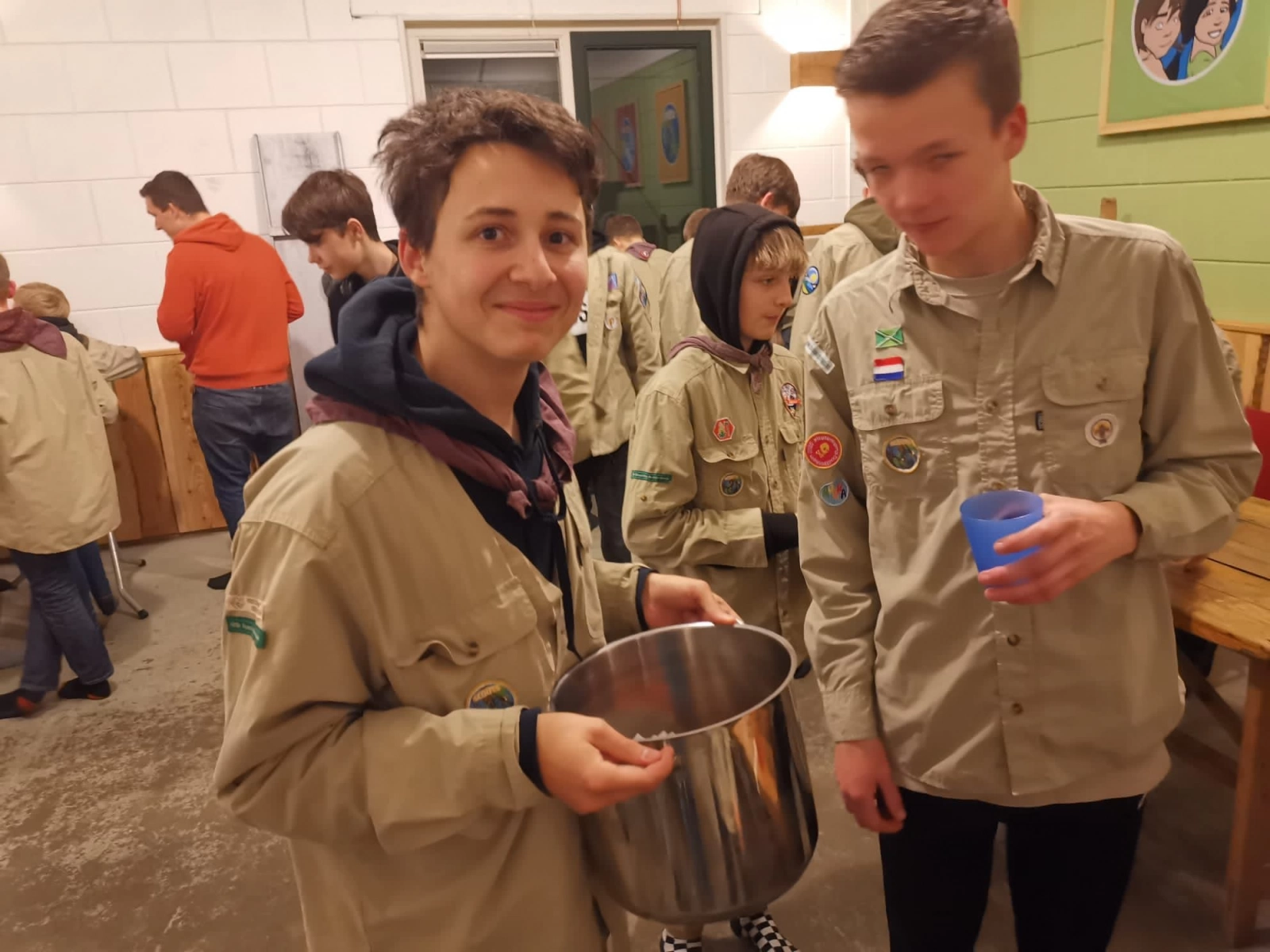 Een pepernotenbende bij de Scouts Een pepernotenbende bij de Scouts
