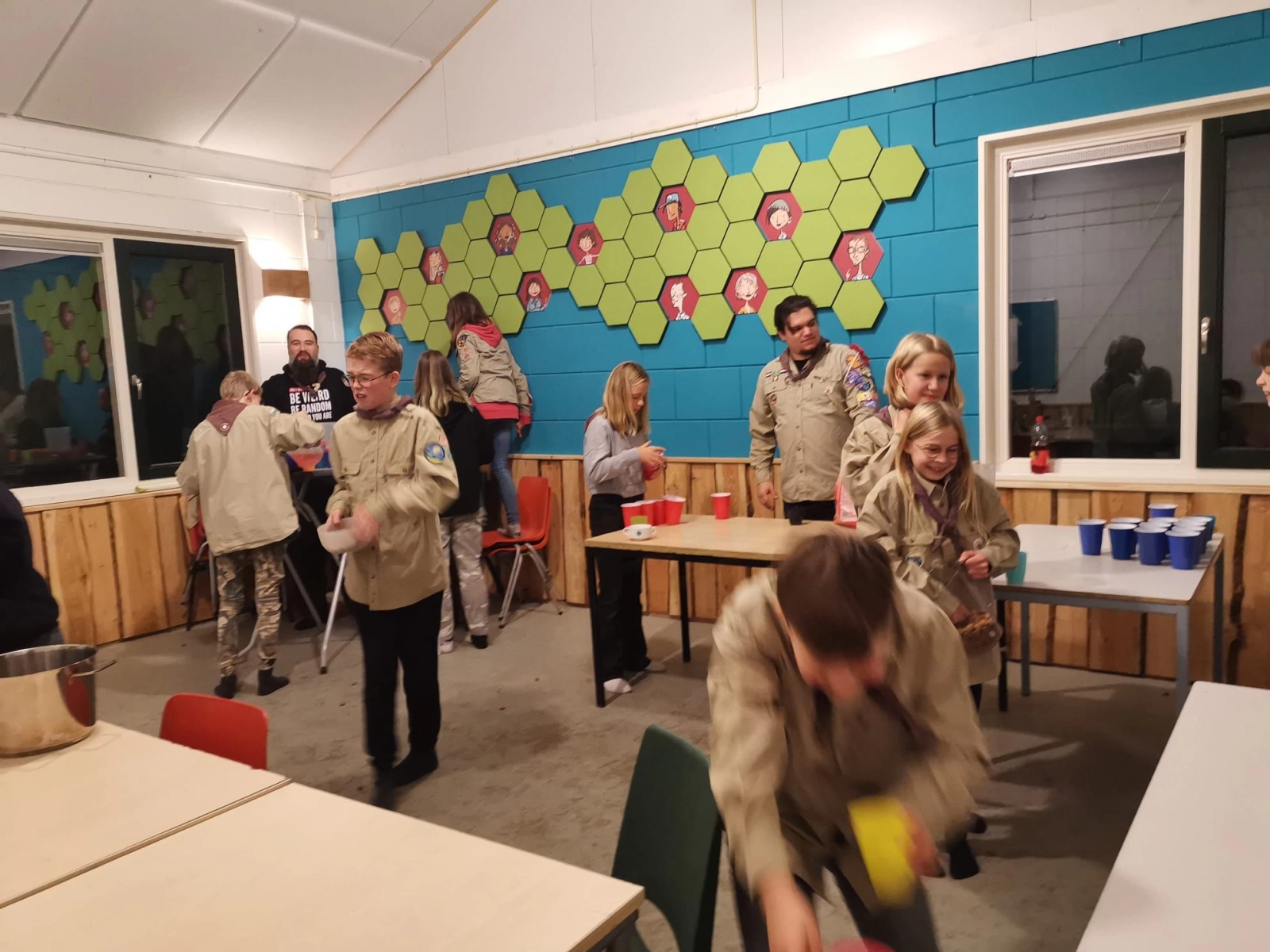 Een pepernotenbende bij de Scouts Een pepernotenbende bij de Scouts
