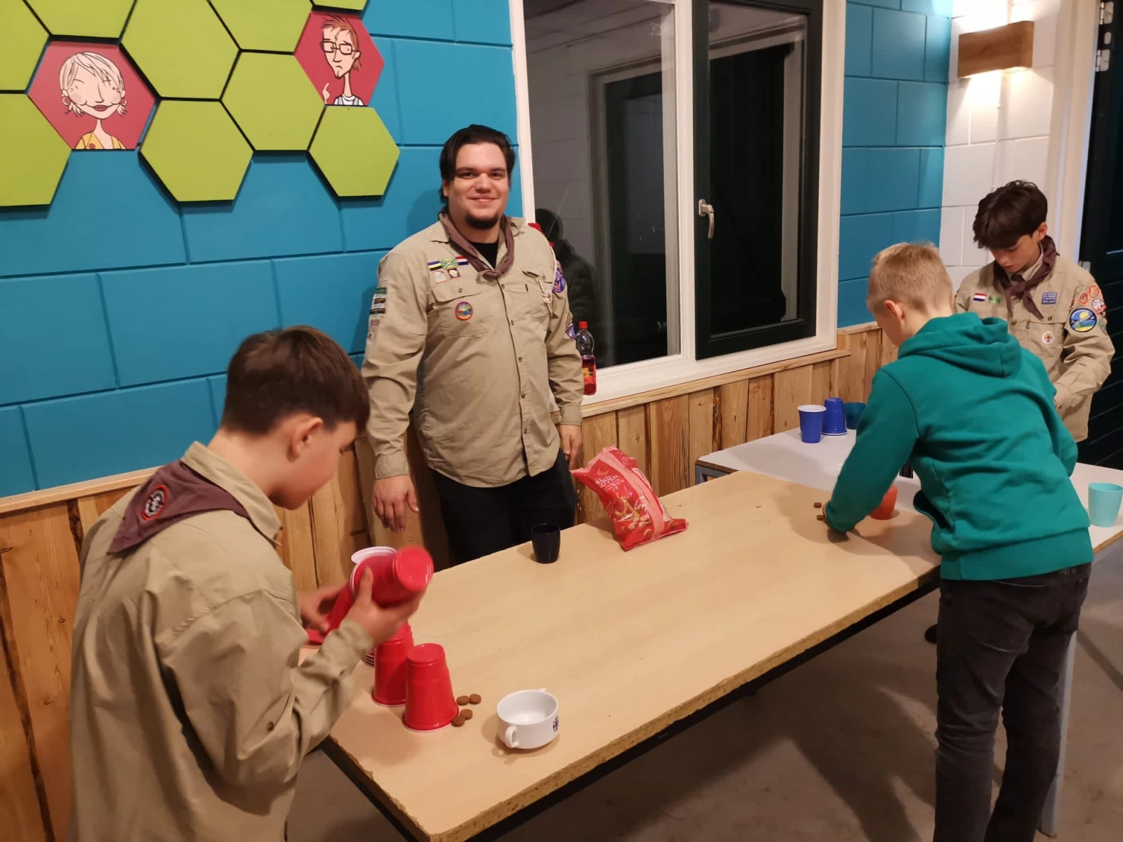Een pepernotenbende bij de Scouts Een pepernotenbende bij de Scouts