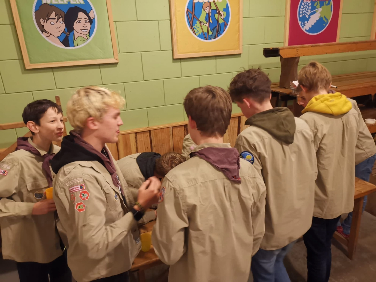 Een pepernotenbende bij de Scouts Een pepernotenbende bij de Scouts