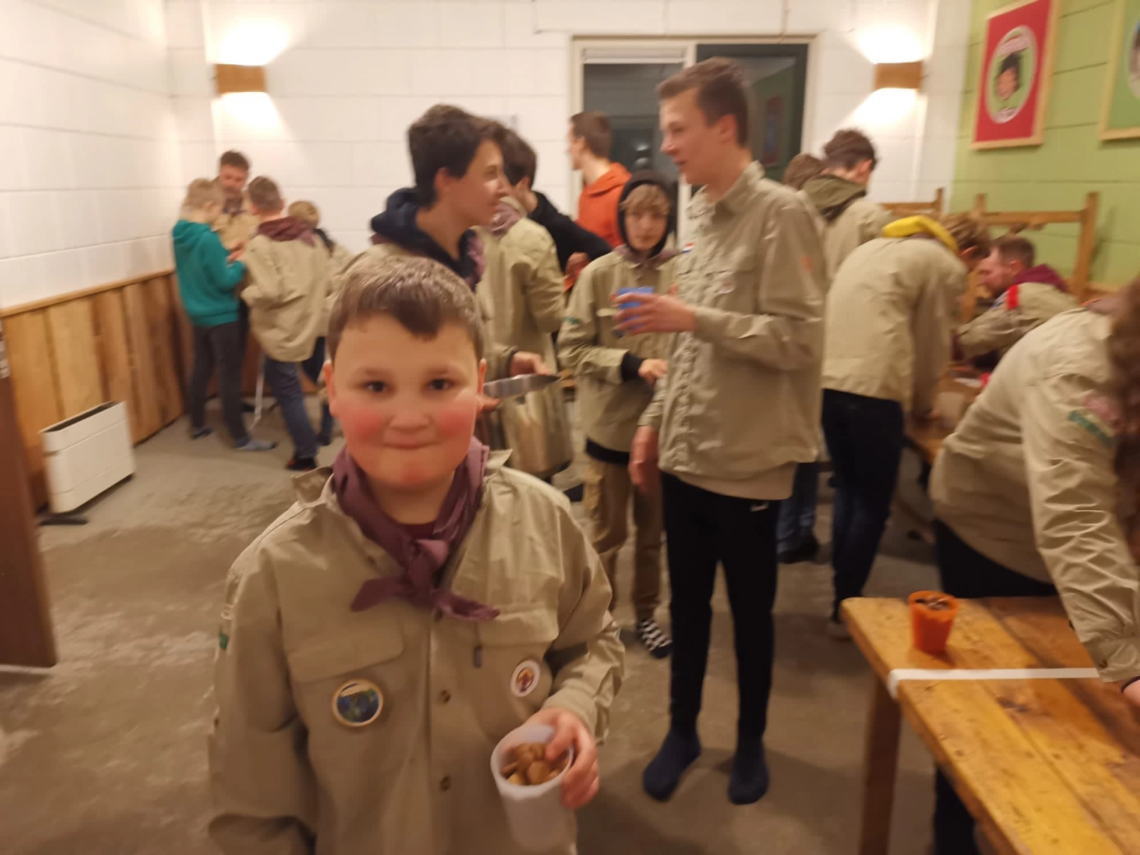 Een pepernotenbende bij de Scouts Een pepernotenbende bij de Scouts