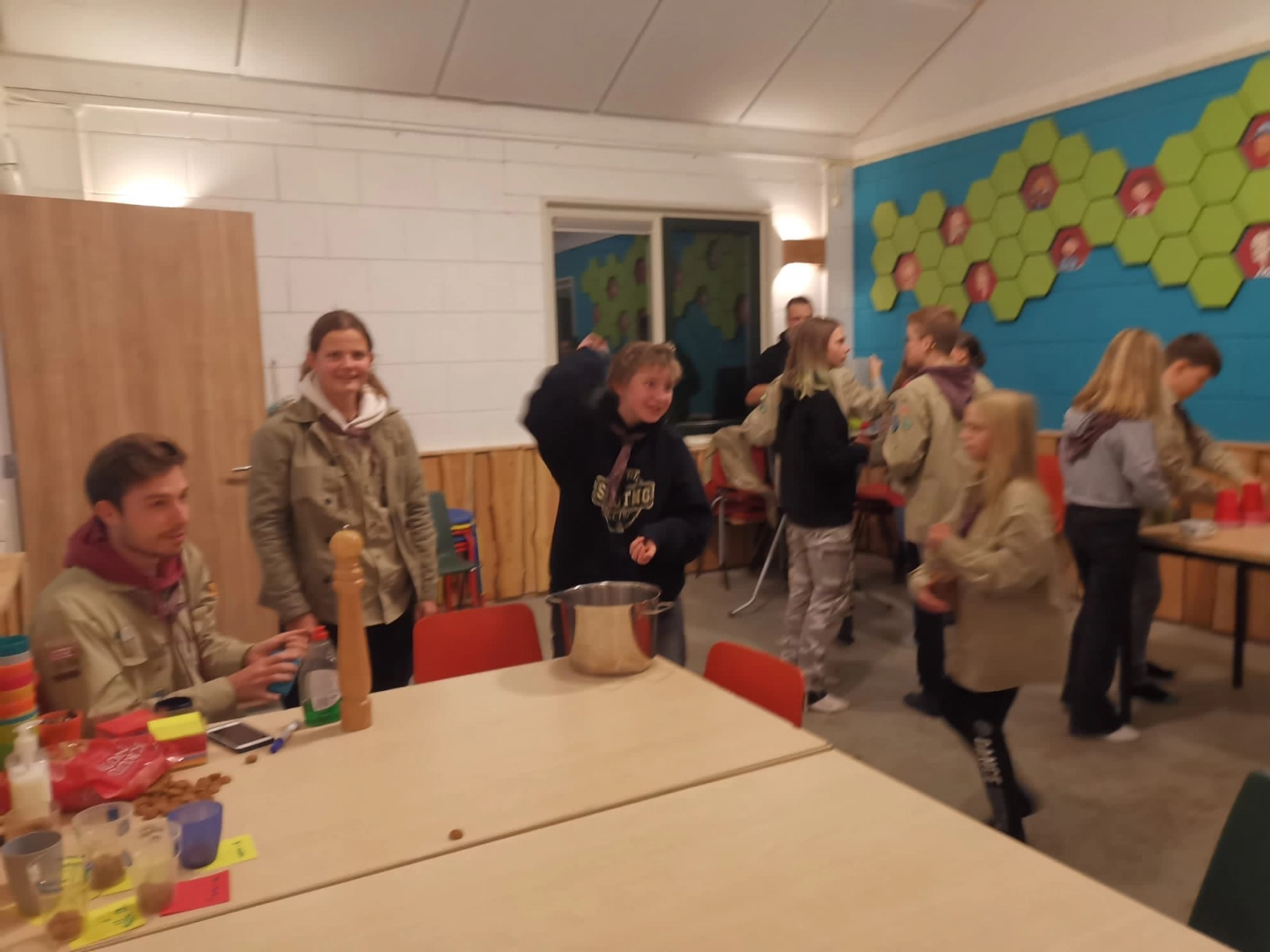 Een pepernotenbende bij de Scouts Een pepernotenbende bij de Scouts