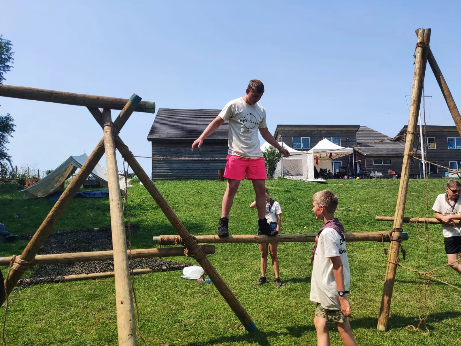 Zondagochtend: stormbaan