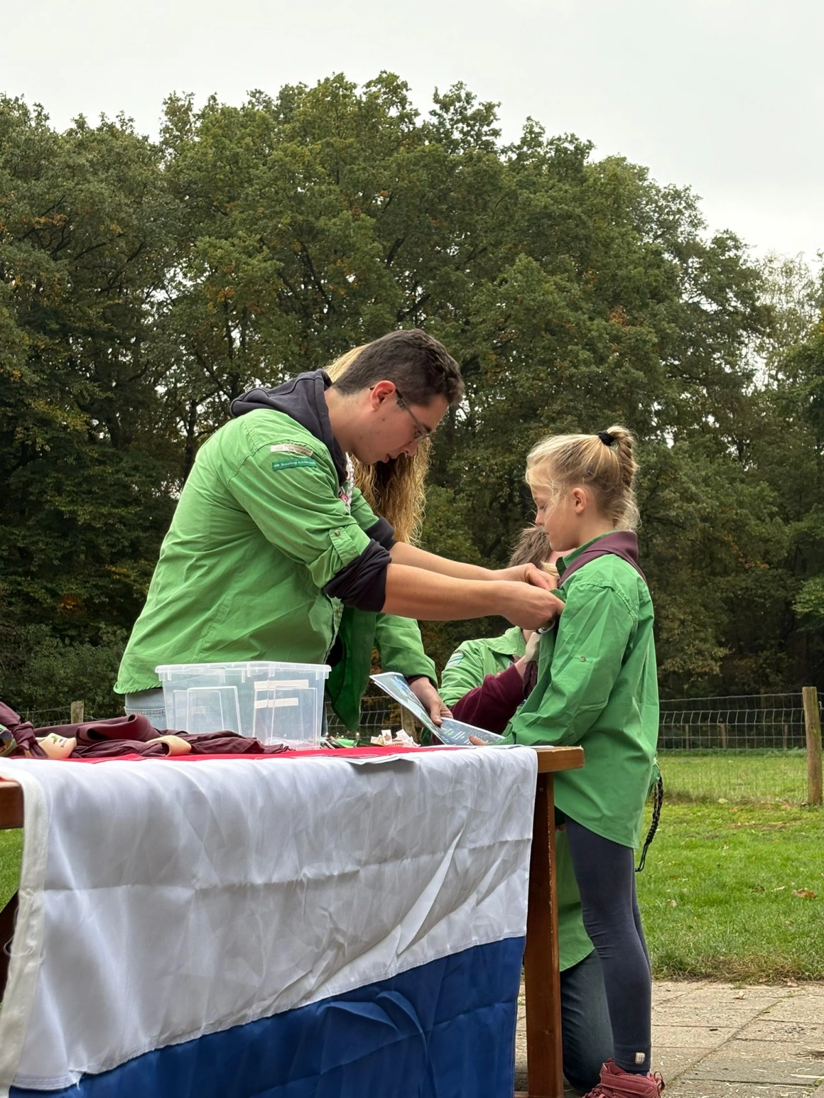 Gids/helper-kamp en installatie Gids/helper-kamp en installatie