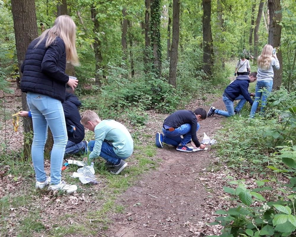 Activiteiten in het bos