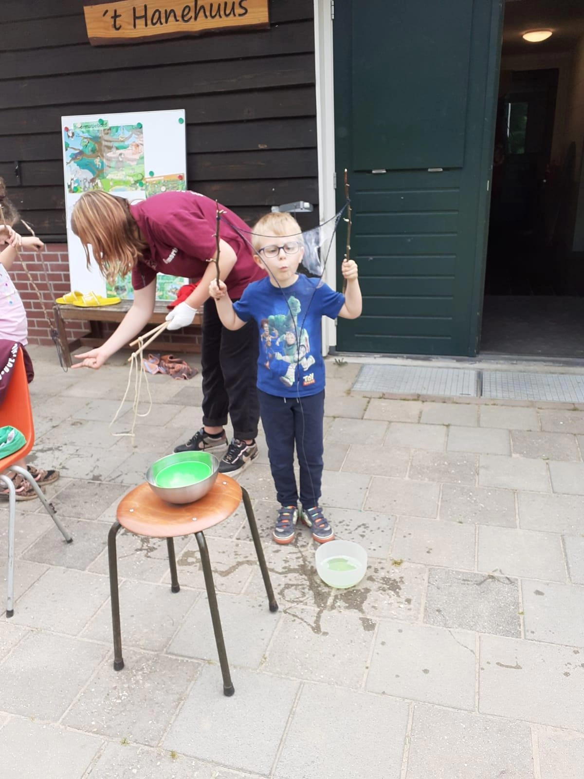 Knopen voor een bellenblaas Knopen voor een bellenblaas
