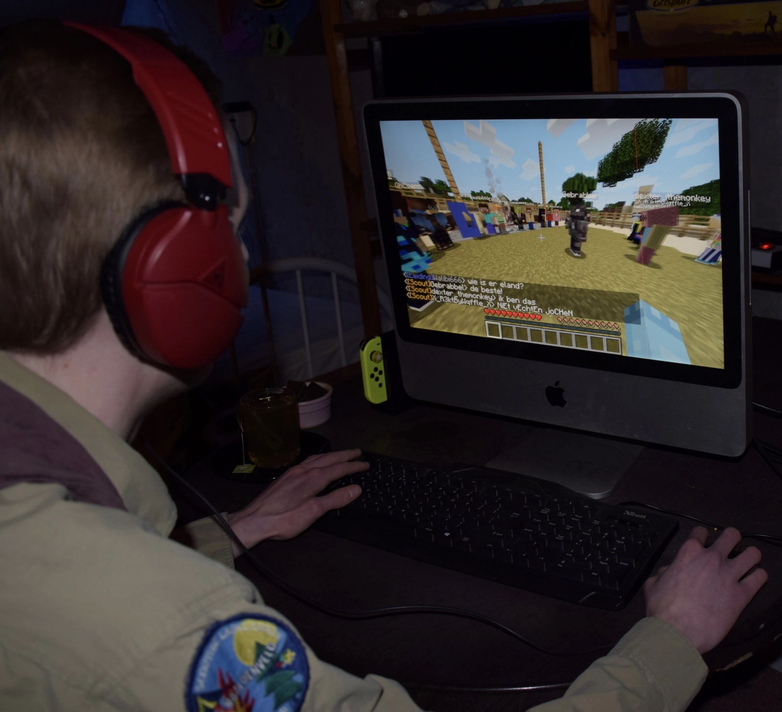 Digitaal hutten bouwen