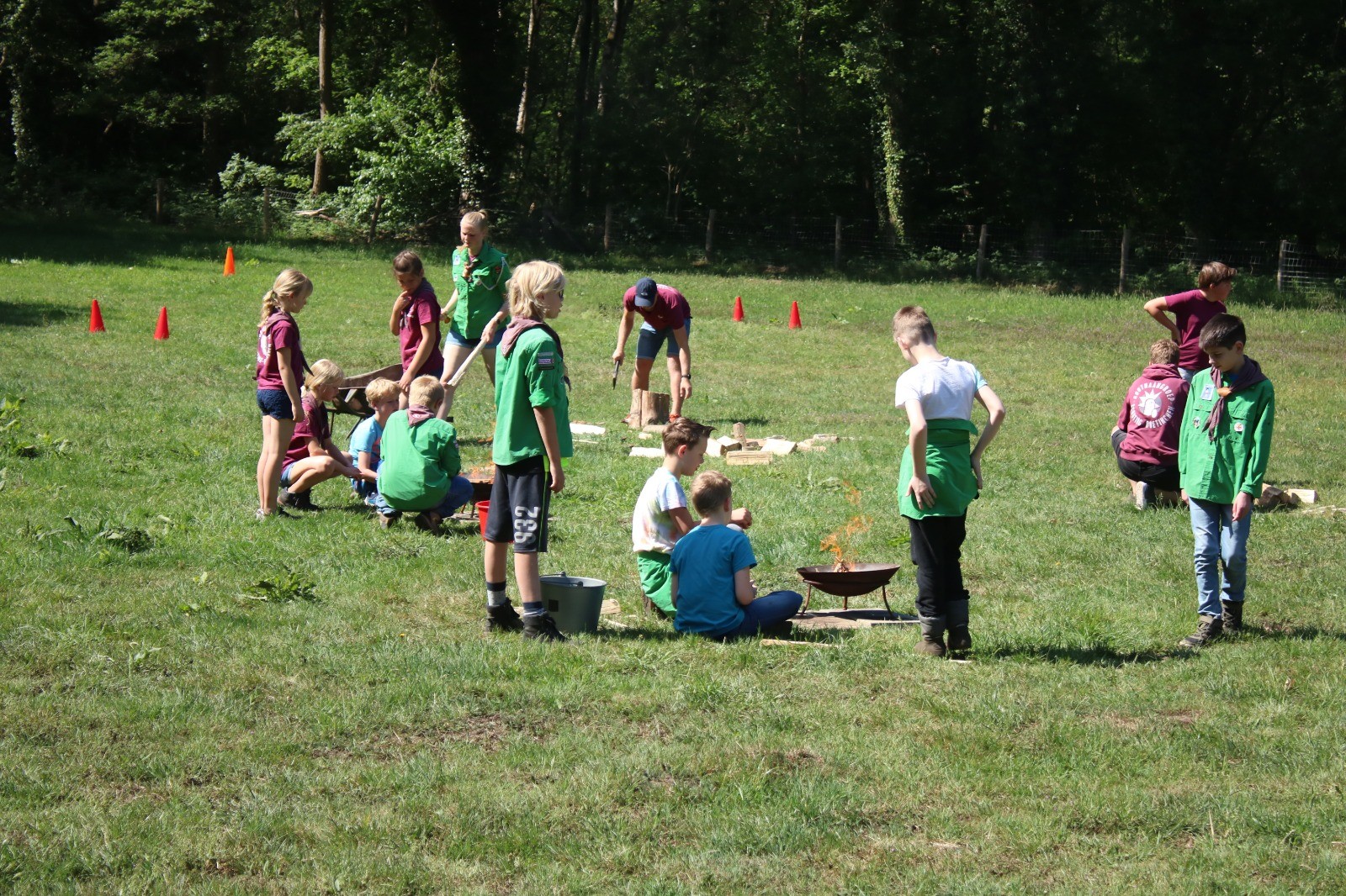 Vuur maken! Scouting Roothaangroep Doetinchem