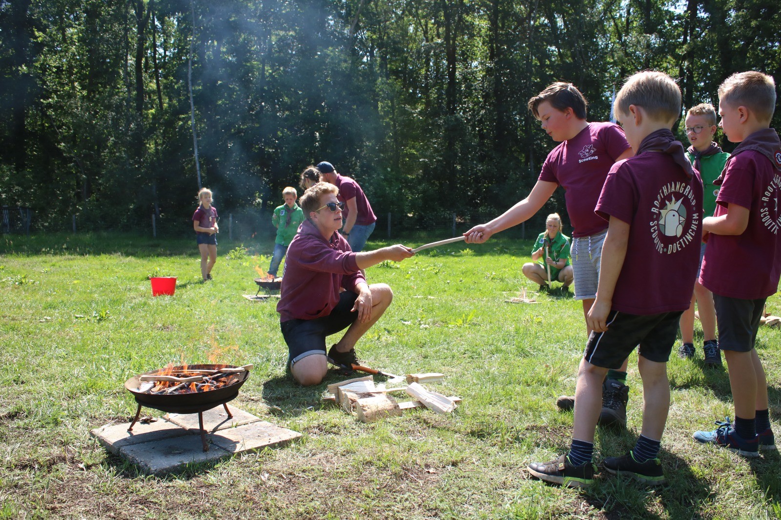 Vuur maken! Scouting Roothaangroep Doetinchem